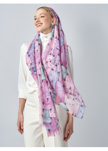 Палантин женский KSH16-128-2