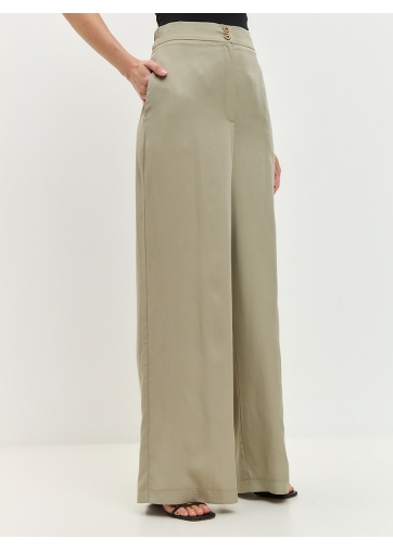 Брюки палаццо OD-818-2 олива