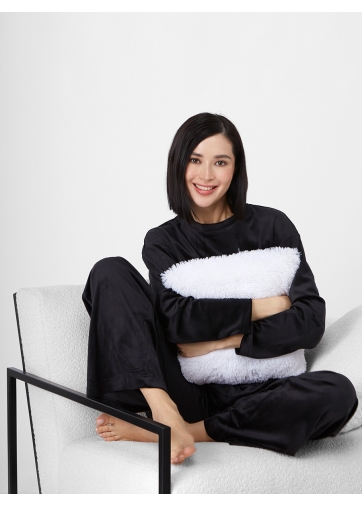 Костюм из велюра OD-742-5 черный