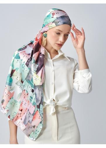 Палантин женский KSH16-145-3