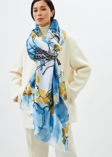 Палантин женский D2-1351-3