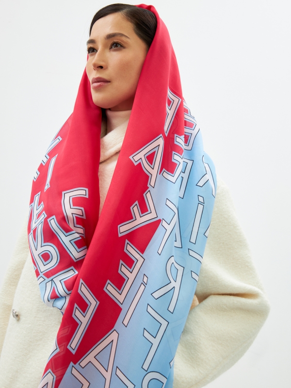 Палантин женский D2-1352-2