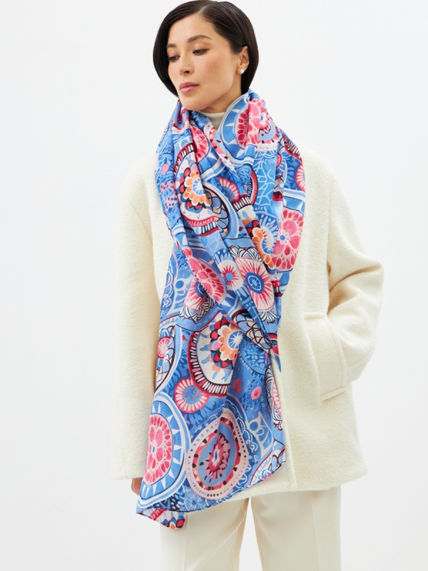 Палантин женский D2-1353-4