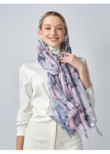 Палантин женский KSH16-128-1