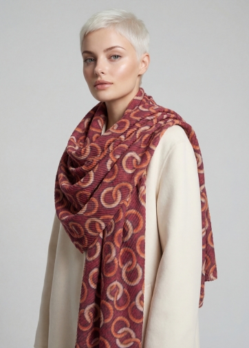 Палантин женский KSH15-1618-2