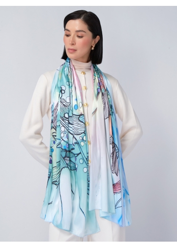 Палантин женский KSH16-1453-4