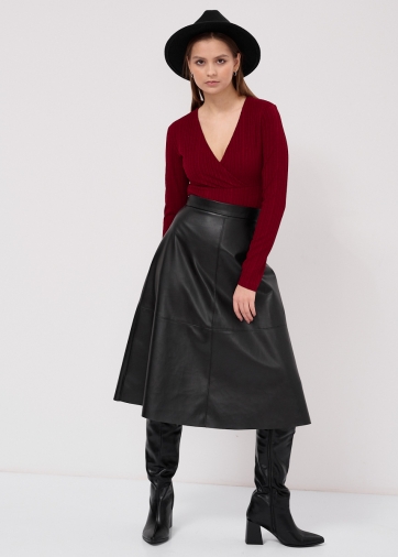 Боди в рубчик