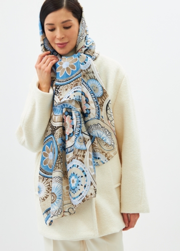 Палантин женский D2-1353-1