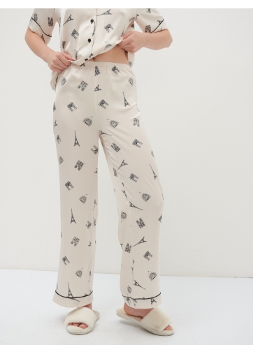 Брюки из армани-шелка