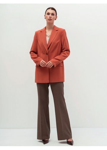 Жакет длинный OD-839-2 терракот