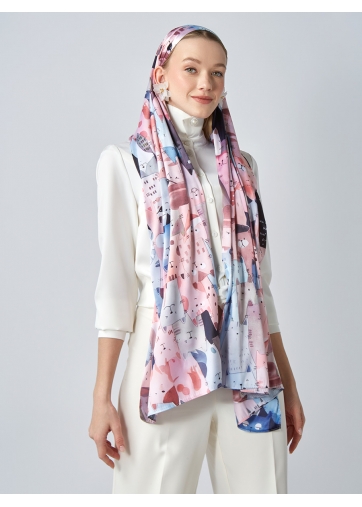 Палантин женский KSH16-145-4