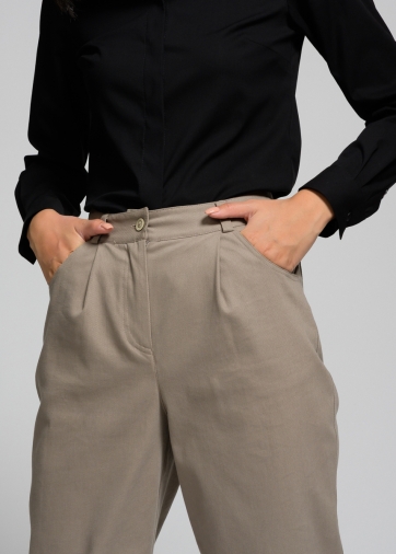 Брюки кежуал из денима OD-475-1