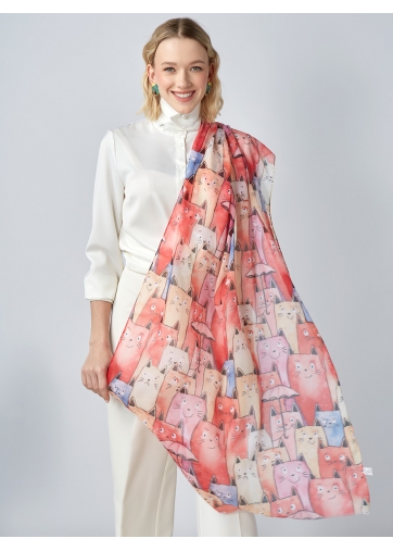 Палантин женский KSH16-128-5