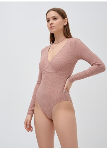 Боди в рубчик