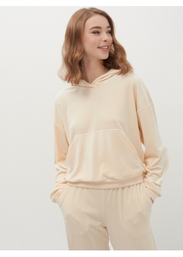 Худи из велюра