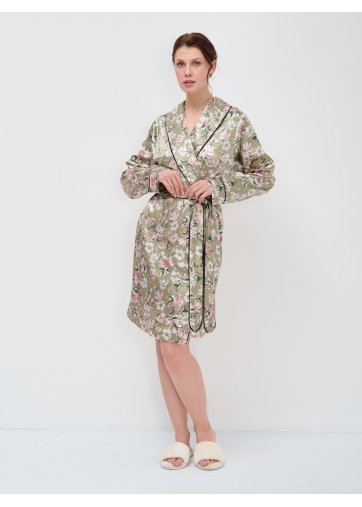 Халат из армани-шелка