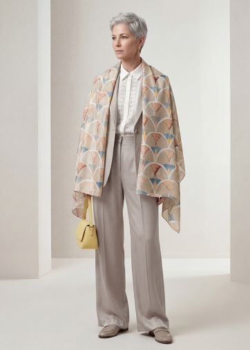 Палантин женский D2-135-1