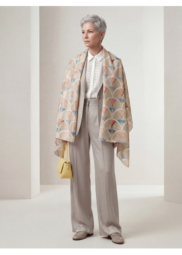 Палантин женский D2-135-1