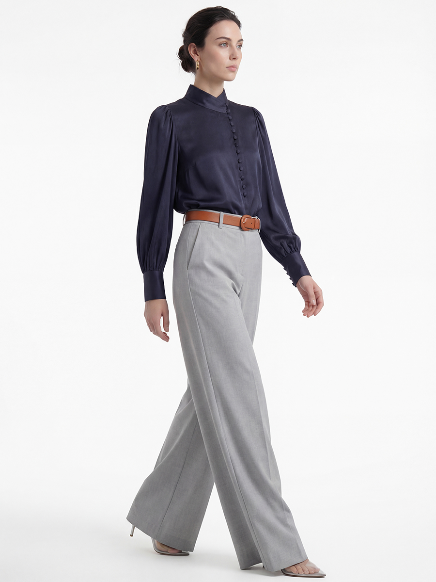 Блуза-косоворотка много пуговиц OD-550-11