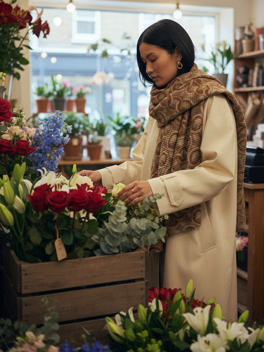 Палантин женский KSH15-1618-3