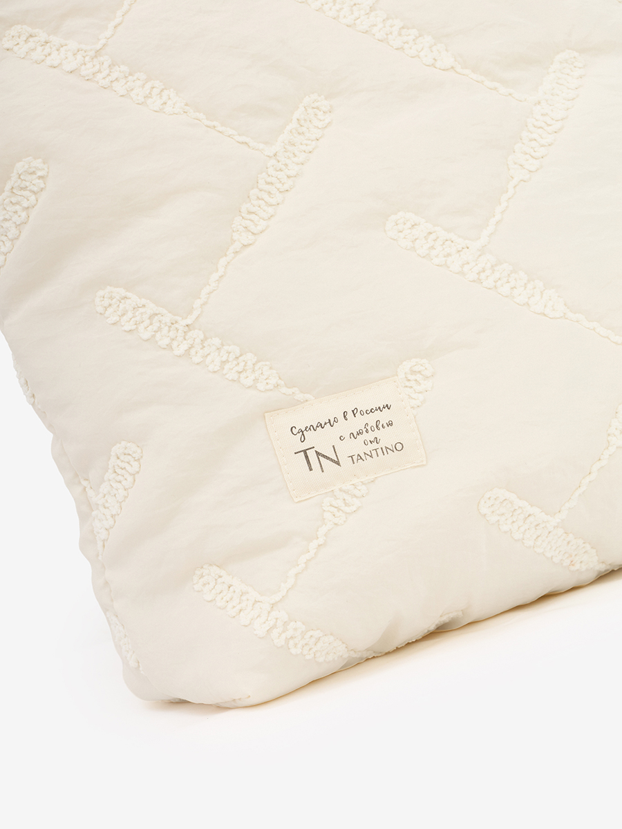 Стеганая сумка на магнитных кнопках OD-1053-1 бежевый