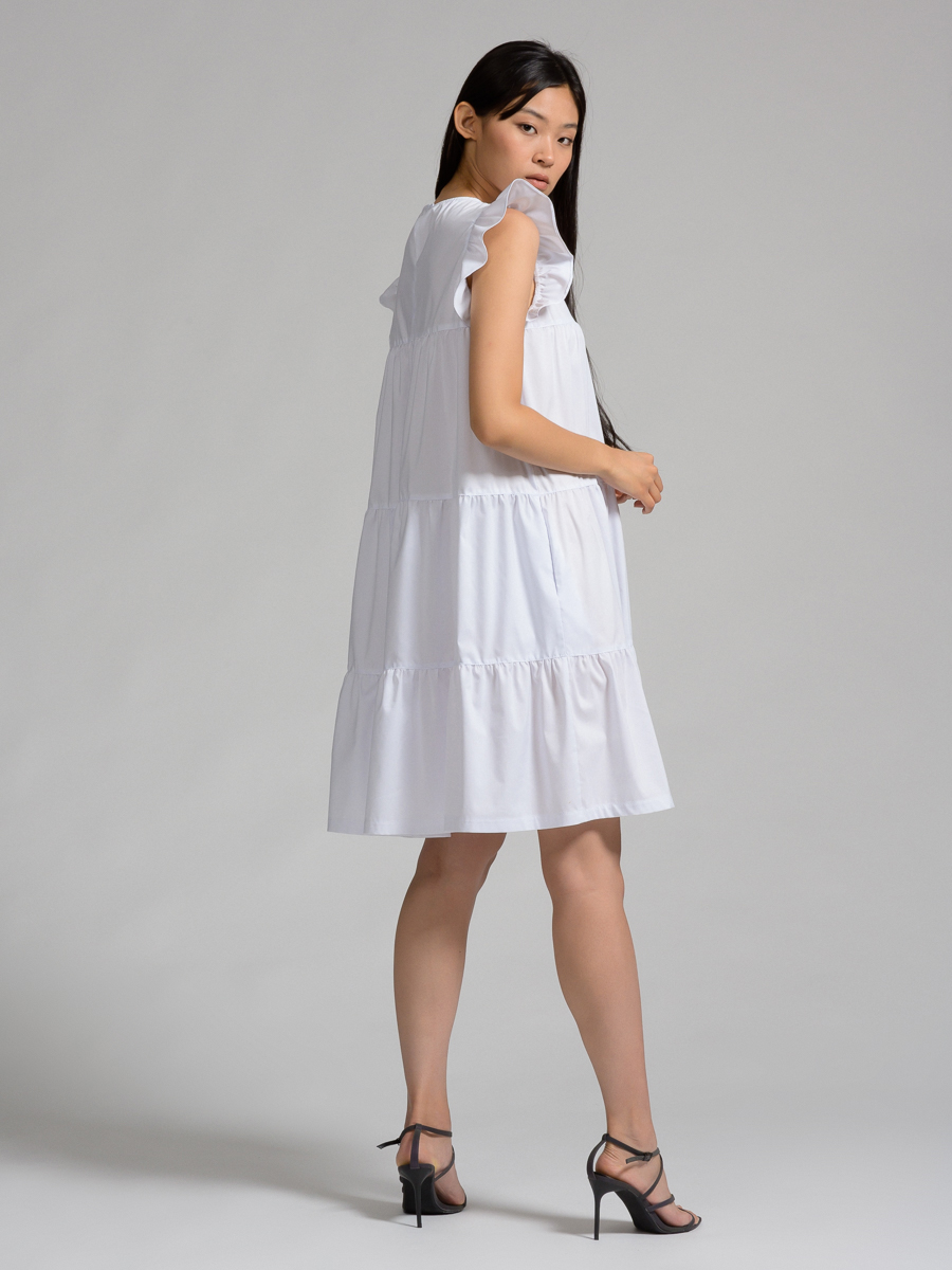 Платье OD-536-1 белое