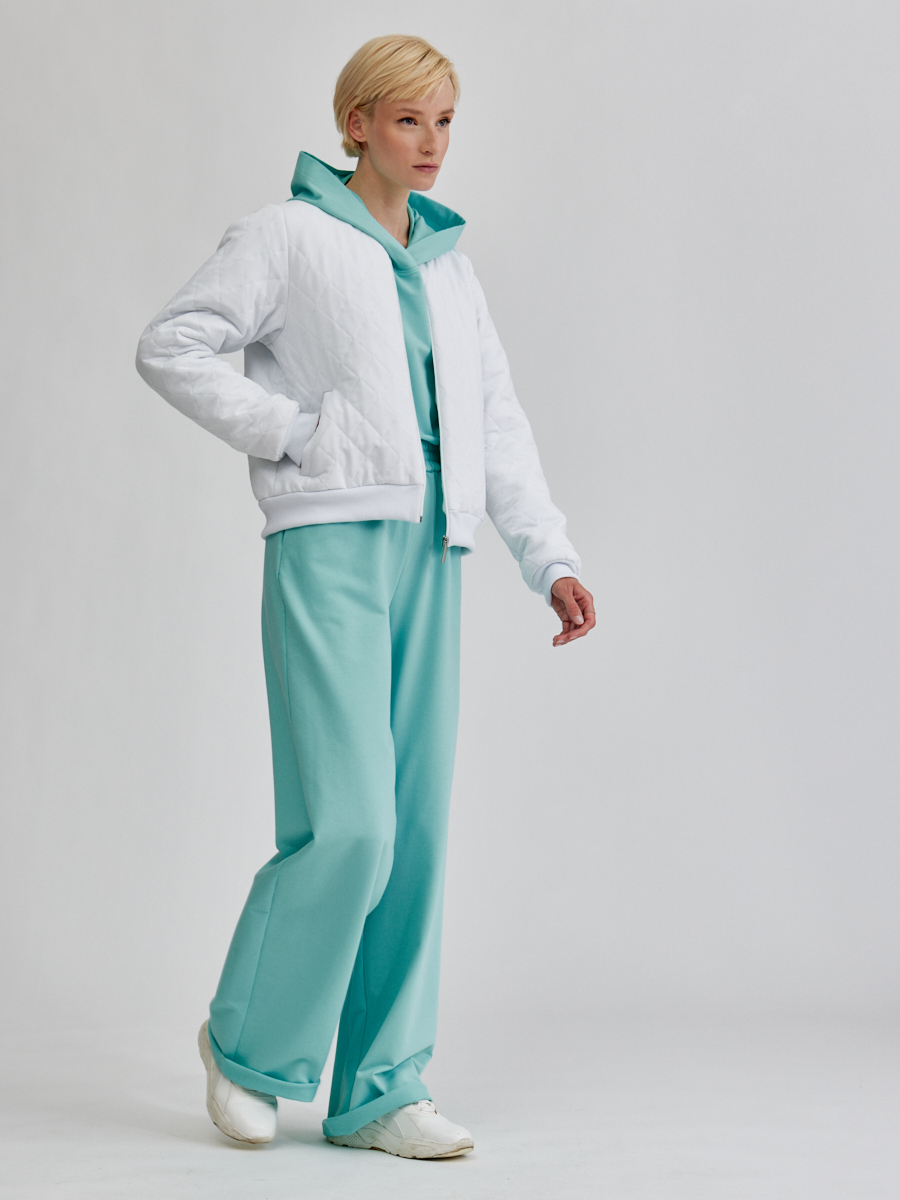 Бомбер стеганый на резинке