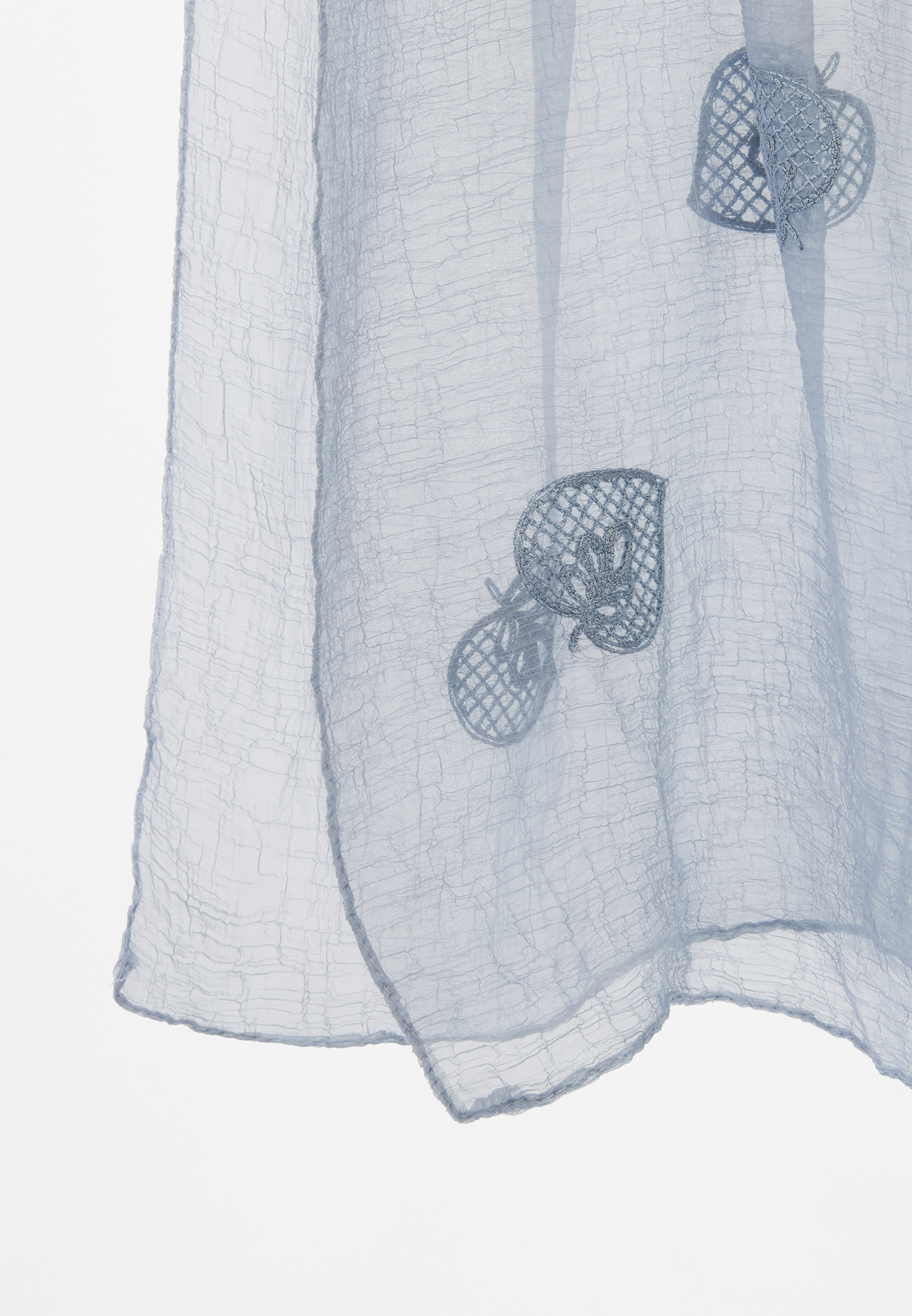 Палантин женский с вышивкой Арт-Деко BB-1351-1