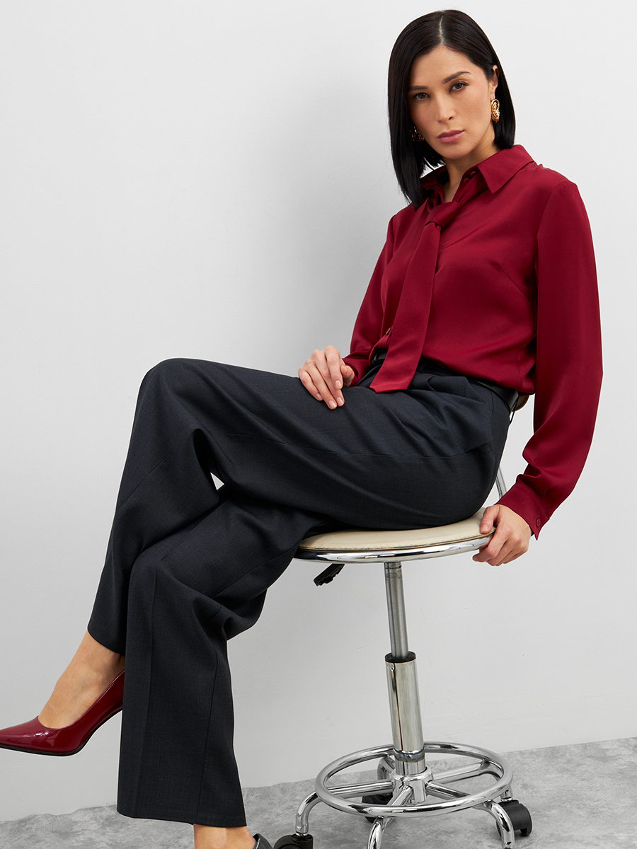 Брюки с 3-мя складками OD-1005-1 серый