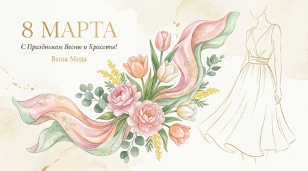 с Международным женским днем