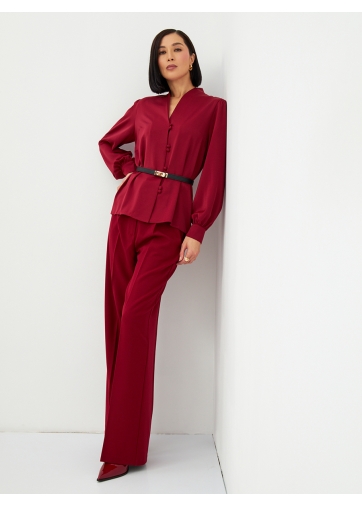 Блузка OD-735-17 бордовый