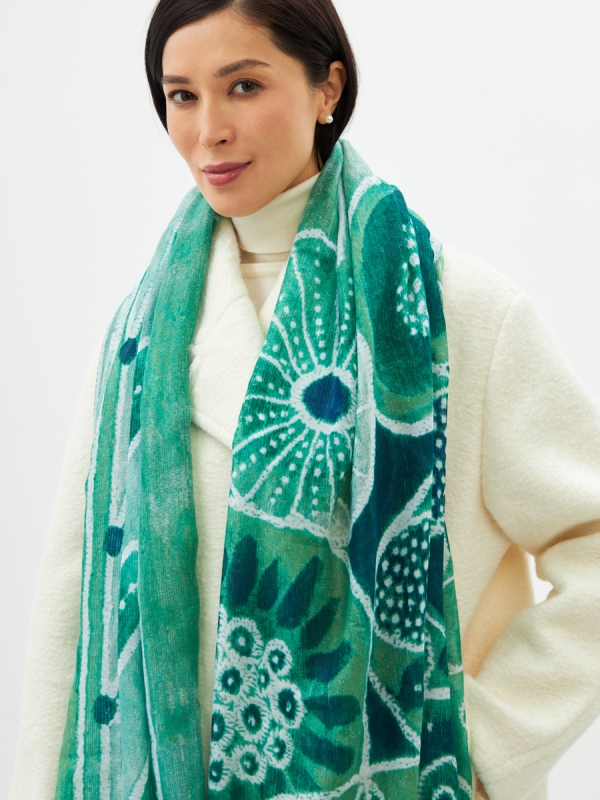 Палантин женский D2H-135-3