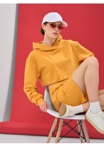 Комплект с шортами OD-625-624-3 горчица