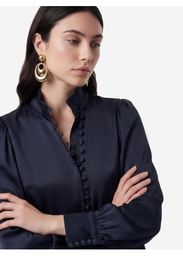 Блуза-косоворотка много пуговиц OD-550-11