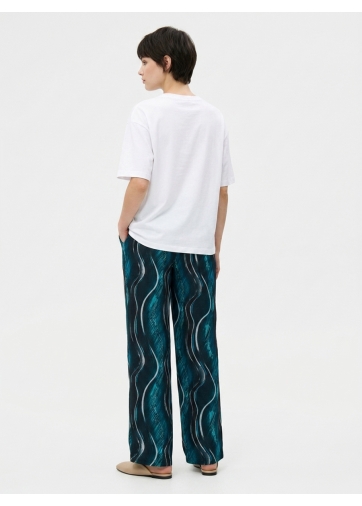 Брюки домашние с принтом