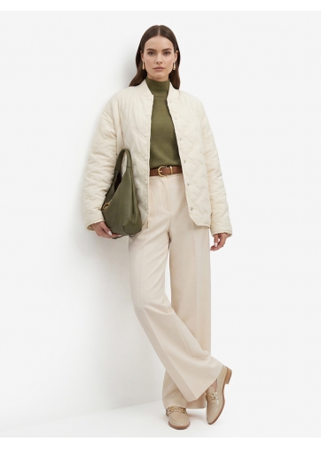 Куртка стеганая OD-1047-1 бежевая