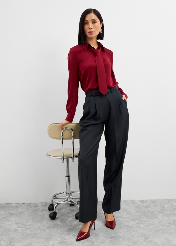 Брюки с 3-мя складками OD-1005-1 серый