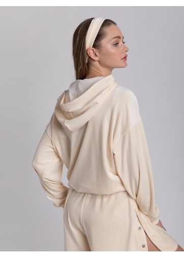 Повязка на голову из велюра