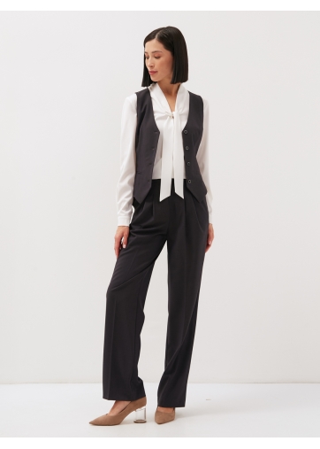 Блузка с завязками OD-812-4 белая