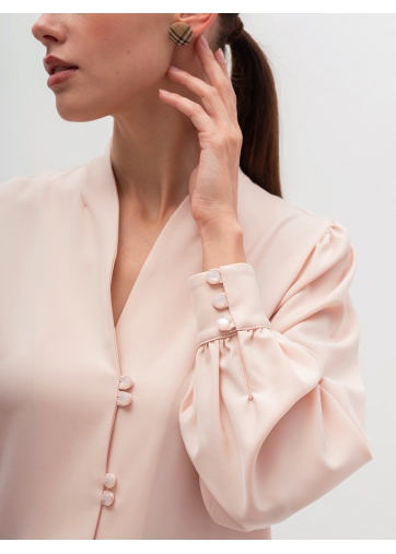 Блузка OD-735-10 бледно-розовый
