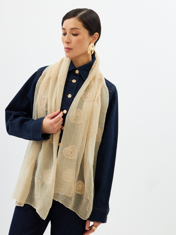 Палантин женский BB-1351-30